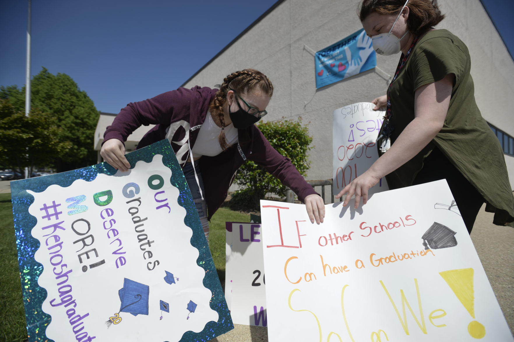 PROTEST FOR GRADUATION